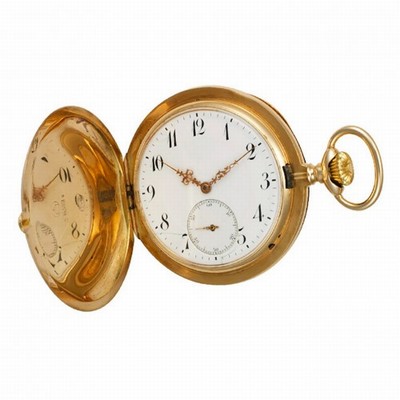 IWC 568502 pocket watch Manual Male 14k yellow gold