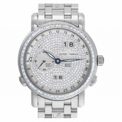Ulysse Nardin 320-8 GMT-Master II Automatic Male 18k White Gold
