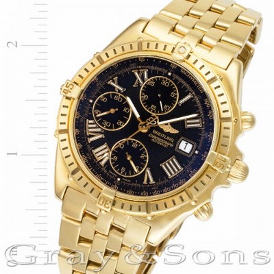 Breitling K13055 Chronomat Automatic Male 18k yellow gold