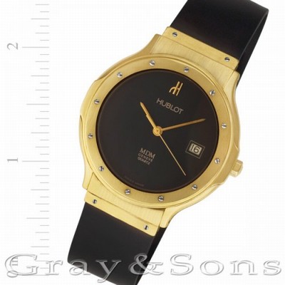 Hublot 172395 M D M Quartz Male 18k yellow gold
