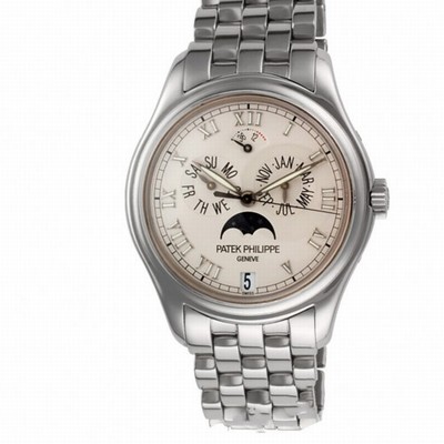 Patek Philippe 5036 Annual Calendar Automatic Male 18k White Gold