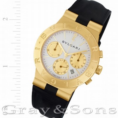 Bvlgari CH 35 G  Quartz Male 18k yellow gold
