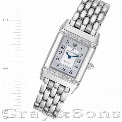 Jaeger LeCoultre 265.8.08 Reverso Quartz Female Stainless Steel