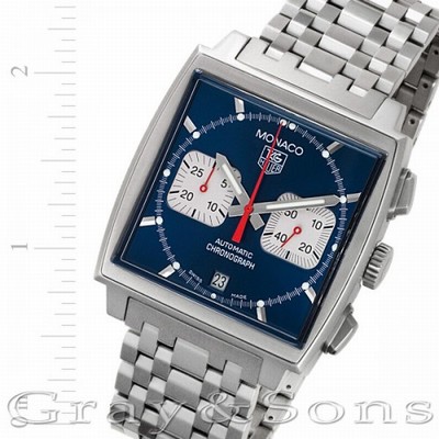 Tag Heuer CW2113-0 Monaco Automatic Male Stainless Steel