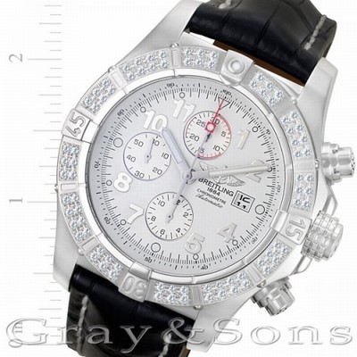 Breitling a13370 Super Avenger Automatic Male Stainless Steel