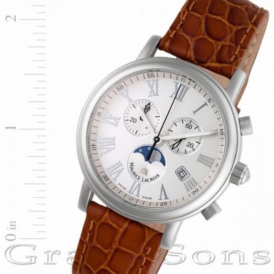 Maurice Lacroix LC1048 Les Classiques Phase Quartz Male Stainless Steel