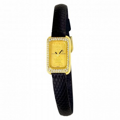 Corum 37300 Ingot Quartz Female 18k yellow gold