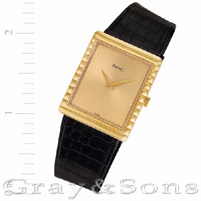 Piaget 91490 Classic Manual Male 18k yellow gold