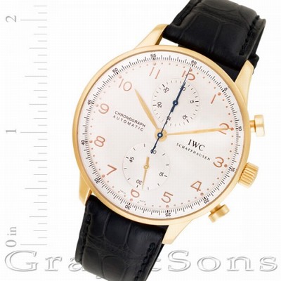 IWC IW3714 Portuguese Automatic Male 18k yellow gold