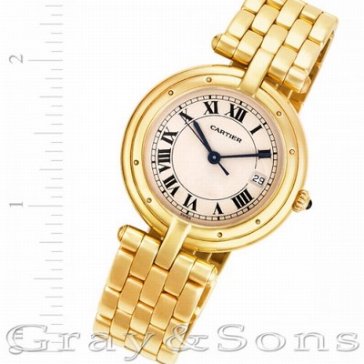 Cartier 883964 VLC Quartz Male 18k yellow gold