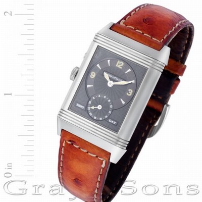 Jaeger LeCoultre 270.8.54 Reverso Duo Manual Male Stainless Steel