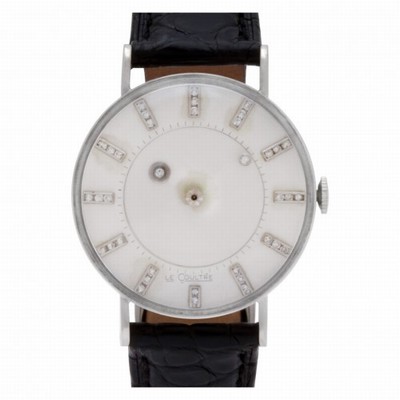Vacheron Constantin 727-722-103D LeCoultre Mystery Manual Male 14k White Gold