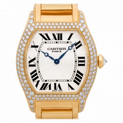 Cartier Cartier 2559 Tortue Manual Unisex 18k yellow gold