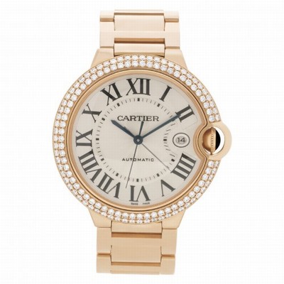 Cartier WE9008Z3 Ballon Bleu Automatic Male 18k rose gold
