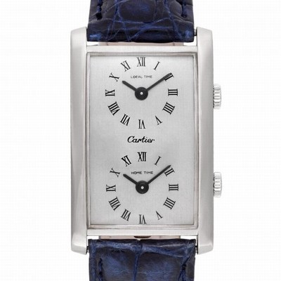 Chopard 2030 Dual Time Manual Unisex 18k White Gold