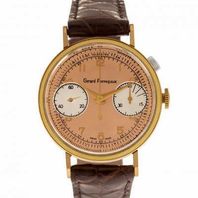 Girard Perregaux Vintage Chronograph Manual Male Gold Fill