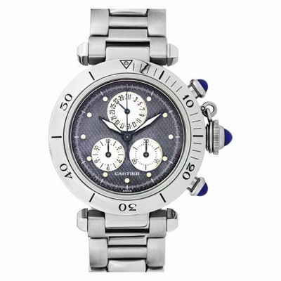 Cartier 1352 1 Pasha Quartz Unisex Stainless Steel