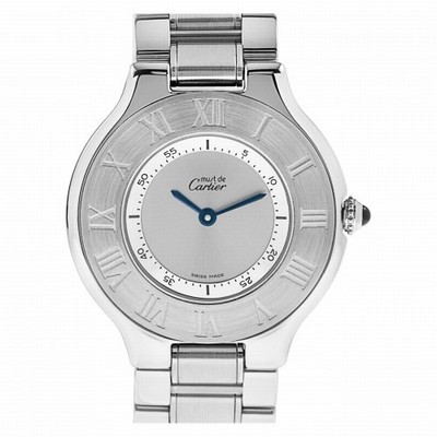 Cartier 1330 Must 21 Quartz Unisex Stainless Steel
