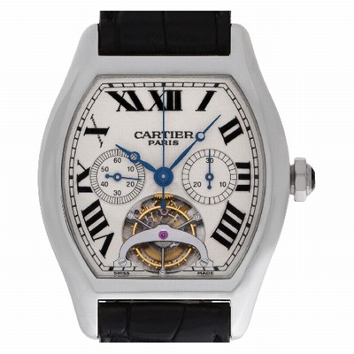 Cartier W1545751 Tortue Manual Male Platinum