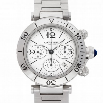Cartier W31089M7 Pasha 42mm Automatic Male Stainless Steel