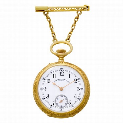 Vacheron Constantin 185030 CASE pocket watch Manual Female 18k yellow gold
