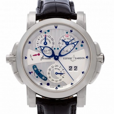 Ulysse Nardin 670-88 Sonata Cathedral Automatic Male 18k White Gold