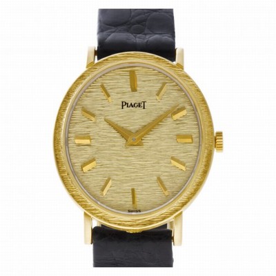 Piaget 9821 Oval Manual Female 18k yellow gold