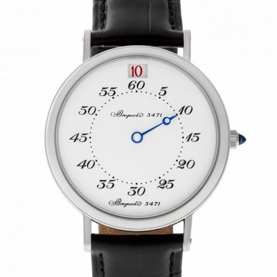 Breguet 3420 Jump Hour Automatic Male Platinum