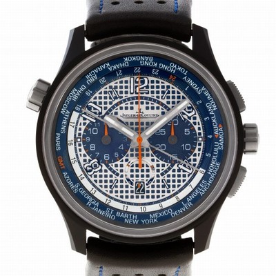 Jaeger LeCoultre 193.J.22 Worldtimer Automatic Male Titanium