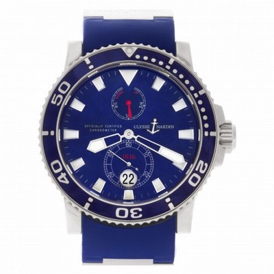 Ulysse Nardin 260-32-3A Maxi Marine Automatic Male 18k White Gold