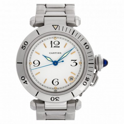 Cartier 102443 Pasha 35 Automatic Female Stainless Steel