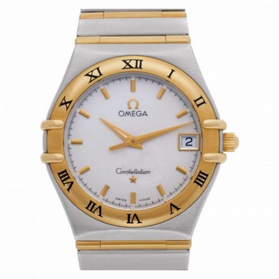 Omega 1212.30.00 Constellation Quartz Male 18k Yellow Gold