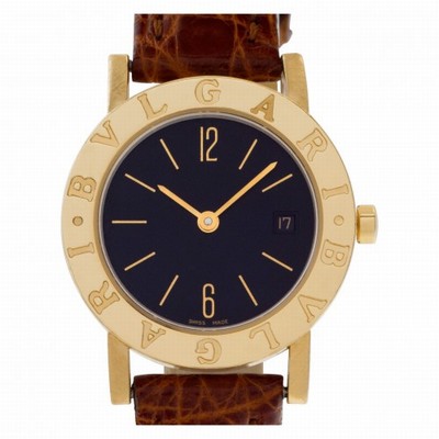 Bvlgari BB26 GL Classic Quartz Female 18k yellow gold