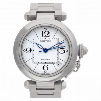 Cartier w31074M7 Pasha 35 Automatic Female Stainless Steel