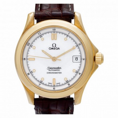Omega 2681501 / 1961501 Seamaster Automatic Male 18k yellow gold