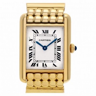 Cartier Cartier 1738 Tank Quartz Female 18k yellow gold