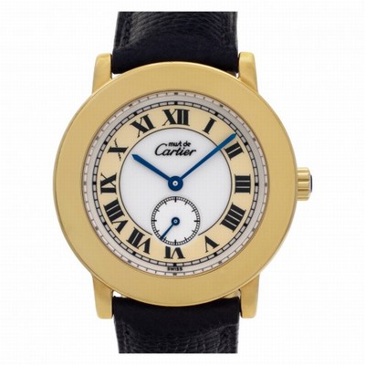 Cartier 1810 Vermeil Quartz Female plaque