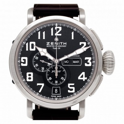 Zenith 03.2430.4054 Pilot Montre D Aeronef Automatic Male Stainless Steel