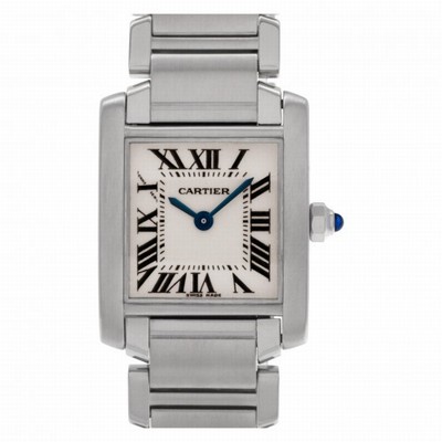 Cartier w51008q3 Tank Francaise Quartz Female Stainless Steel