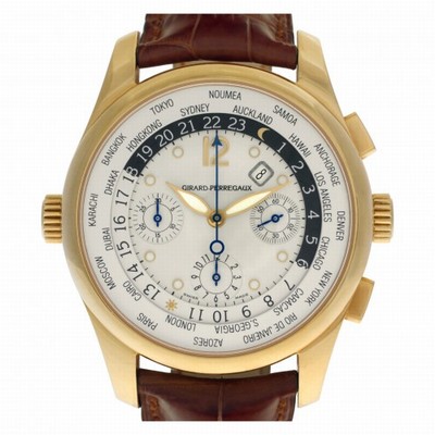 Girard Perregaux 4980 World Time Automatic Male 18k yellow gold