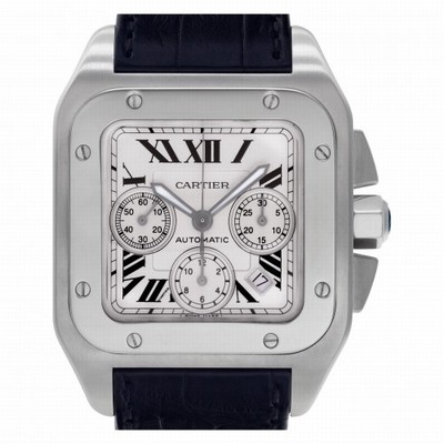 Cartier W20090x8 Santos 100 Automatic Male Stainless Steel