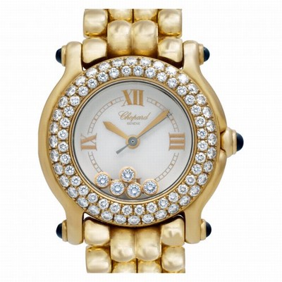 Chopard 276151-23 Happy Sport Quartz Female 18k yellow gold
