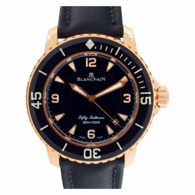 Blancpain 5015.3630.52 Fifty Fathoms Automatic Male 18k rose gold