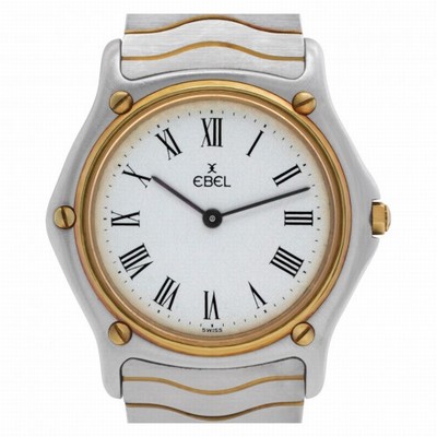 Ebel 12976 Classic Wave Quartz Female 18k gold & Stainless Steel