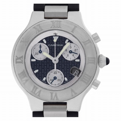 Cartier W10125U2 Chronoscaph 21 Quartz Male Stainless Steel