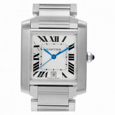 Cartier W51002Q3 Tank Francaise Automatic Unisex Stainless Steel