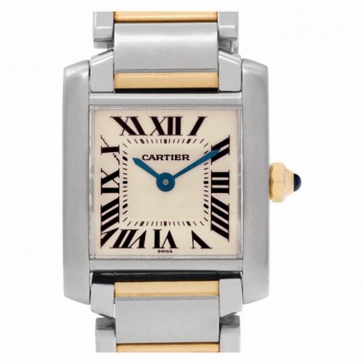 Cartier W51007Q4 Tank Francaise Quartz Female Stainless Steel