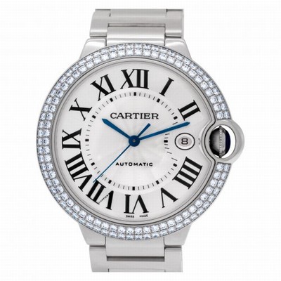 Cartier we9009z3 Ballon Bleu Automatic Male 18k White Gold