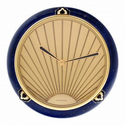 Cartier Cartier 1673 Desk Clock Quartz Unisex Brass