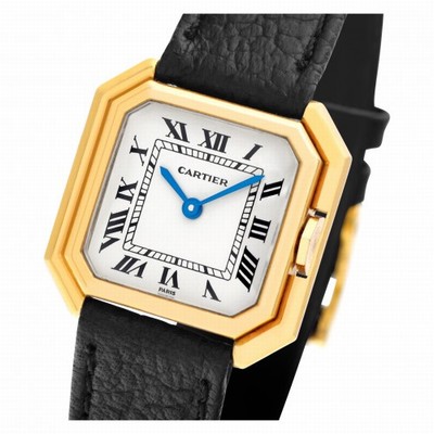 Cartier 78099 Sextavado Manual Female 18k yellow gold